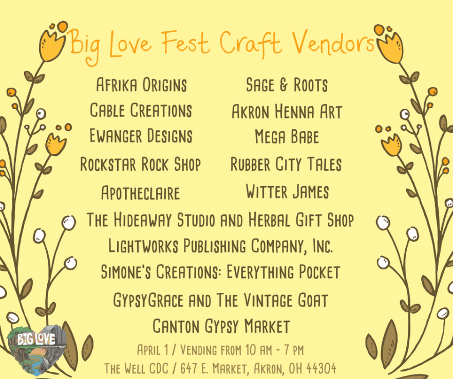 Big Love Craft Vendors