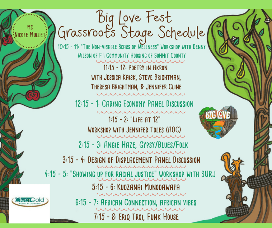 Grassroots Schedule New